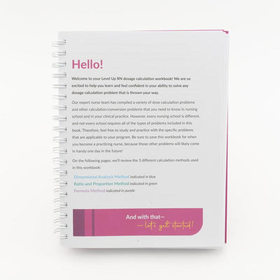 PageLoft™ Dosage Calculation Workbook