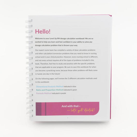 PageLoft™ Dosage Calculation Workbook