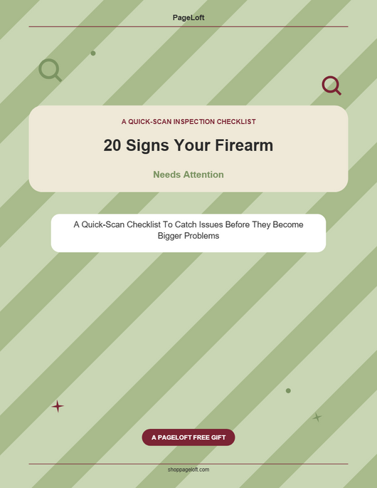 PageLoft™ 20 Signs Your Firearm Needs Attention