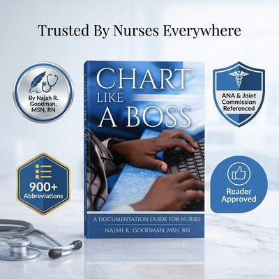 PageLoft™ Chart Like A Boss: A Documentation Guide for Nurses